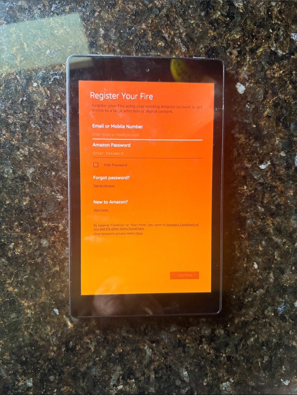 Amazon Fire HD 8 Tablet 7th Gen 8” Black SX034QT – Tested & Working